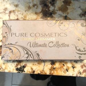 Pure cosmetics pallet opened but never used